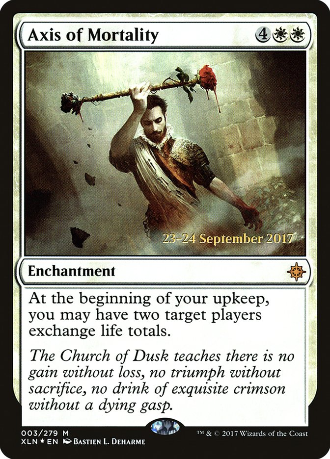 Axis of Mortality [Ixalan Prerelease Promos] | L.A. Mood Comics and Games