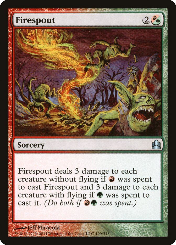 Firespout [Commander 2011] | L.A. Mood Comics and Games