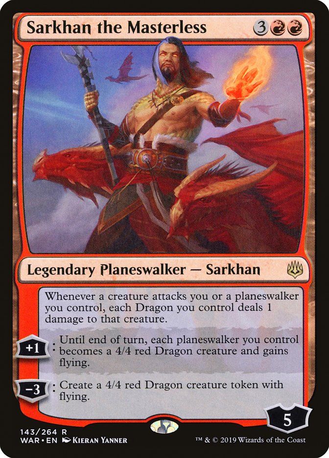 Sarkhan the Masterless [War of the Spark] | L.A. Mood Comics and Games