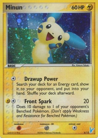 Minun (6/12) [EX: Trainer Kit 2 - Minun] | L.A. Mood Comics and Games