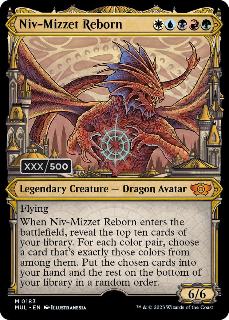 Niv-Mizzet Reborn (Serialized) [Multiverse Legends] | L.A. Mood Comics and Games