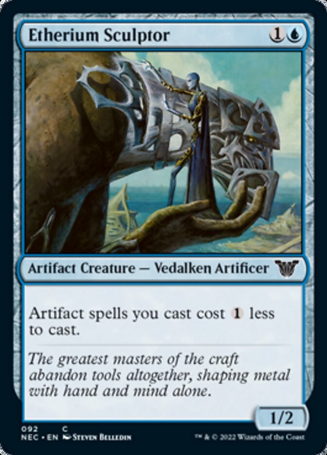 Etherium Sculptor [Kamigawa: Neon Dynasty Commander] | L.A. Mood Comics and Games