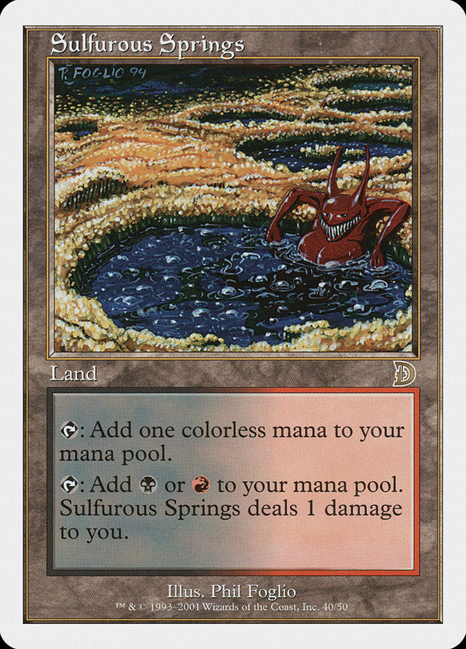Sulfurous Springs [Deckmasters] | L.A. Mood Comics and Games
