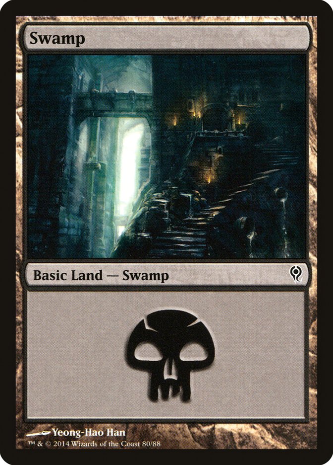 Swamp (80) [Duel Decks: Jace vs. Vraska] | L.A. Mood Comics and Games