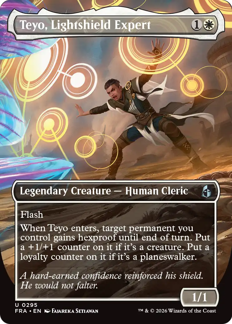 Teyo, Lightshield Expert (Borderless) [Reality Fracture] | L.A. Mood Comics and Games
