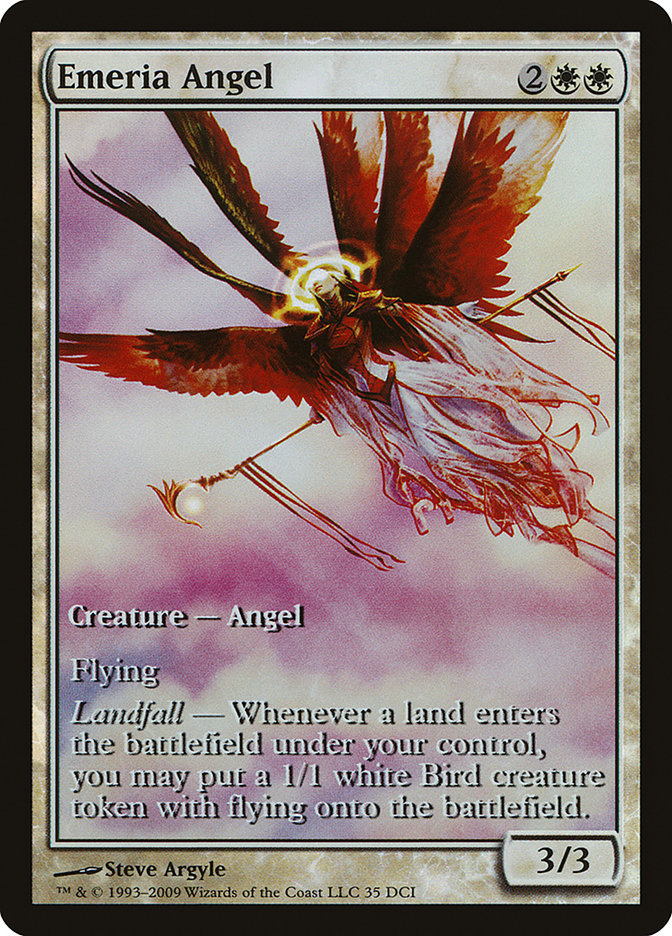 Emeria Angel (Game Day) (Extended Art) [Zendikar Promos] | L.A. Mood Comics and Games