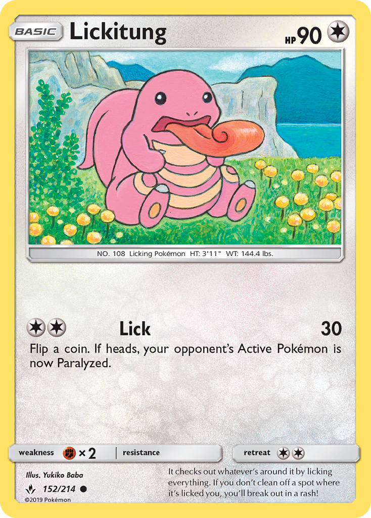 Lickitung (152/214) [Sun & Moon: Unbroken Bonds] | L.A. Mood Comics and Games