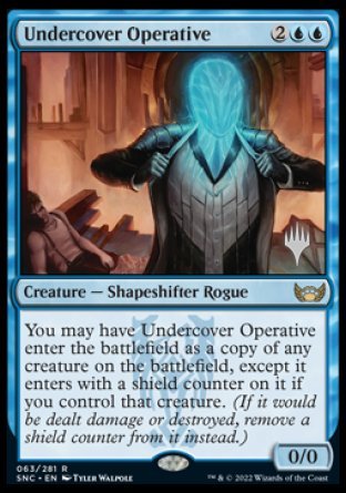 Undercover Operative (Promo Pack) [Streets of New Capenna Promos] | L.A. Mood Comics and Games