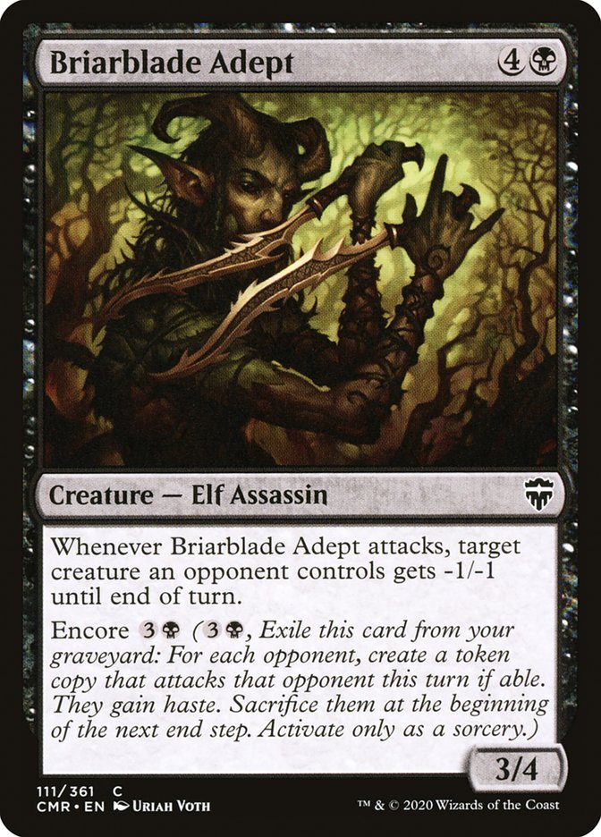 Briarblade Adept [Commander Legends] | L.A. Mood Comics and Games