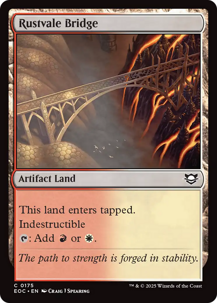 Rustvale Bridge [Edge of Eternities Commander] | L.A. Mood Comics and Games