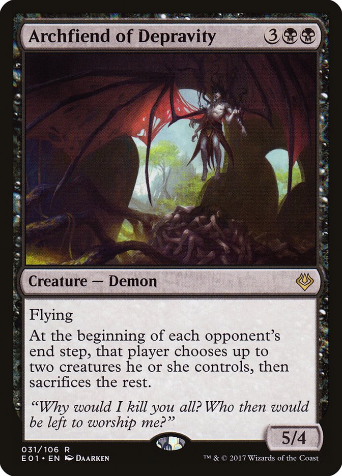 Archfiend of Depravity [Archenemy: Nicol Bolas] | L.A. Mood Comics and Games