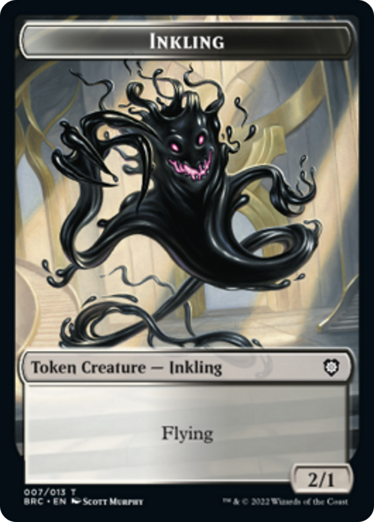 Copy // Inkling Double-Sided Token [The Brothers' War Commander Tokens] | L.A. Mood Comics and Games