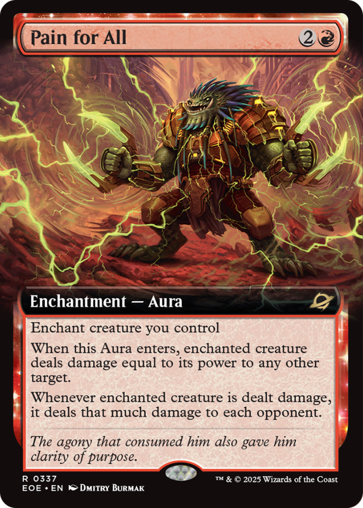 Pain for All (Extended Art) [Edge of Eternities] | L.A. Mood Comics and Games