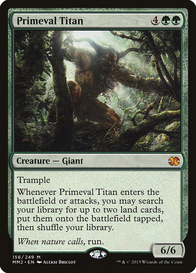Primeval Titan [Modern Masters 2015] | L.A. Mood Comics and Games