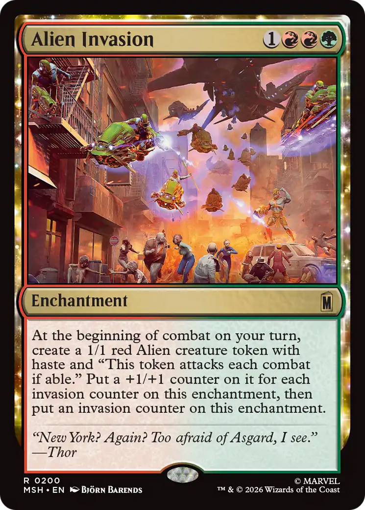 Alien Invasion [Marvel Super Heroes] | L.A. Mood Comics and Games