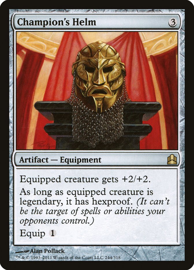 Champion's Helm [Commander 2011] | L.A. Mood Comics and Games