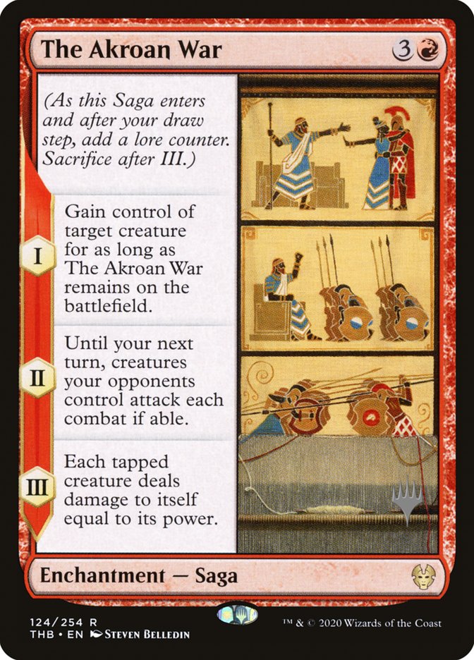 The Akroan War (Promo Pack) [Theros Beyond Death Promos] | L.A. Mood Comics and Games