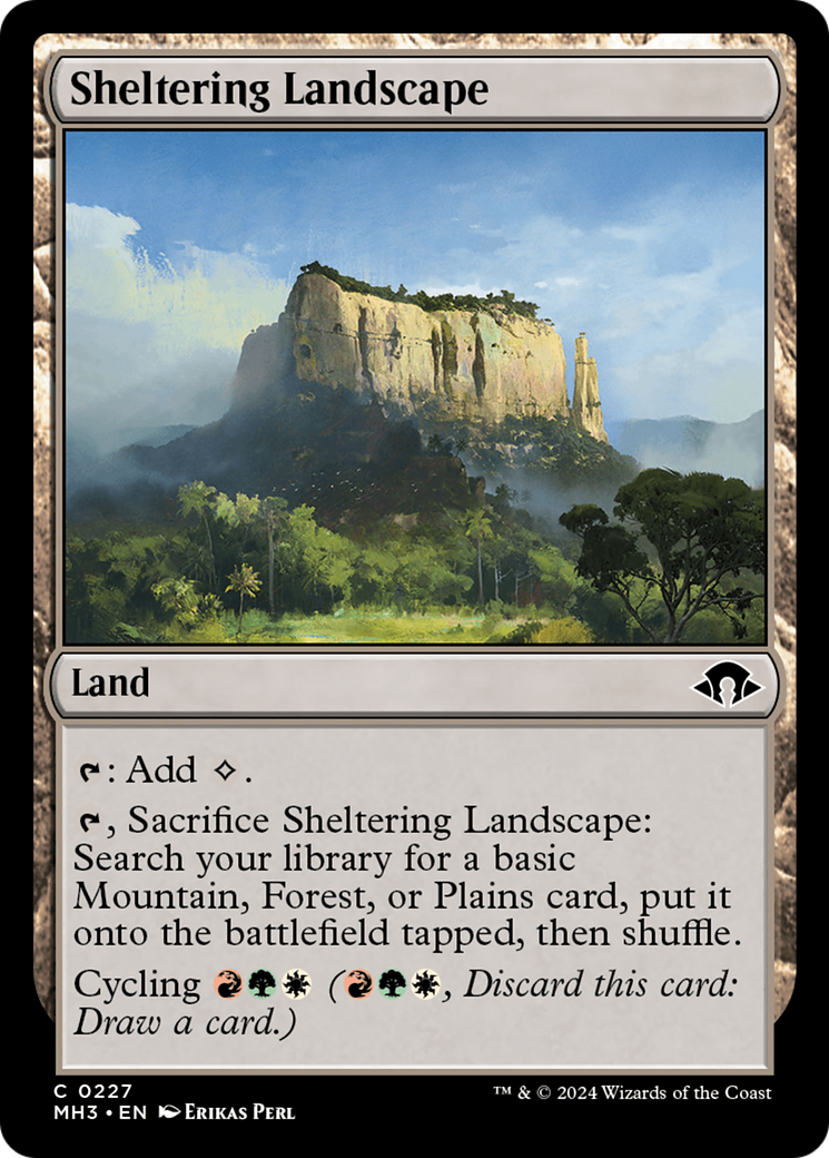 Sheltering Landscape [Modern Horizons 3] | L.A. Mood Comics and Games