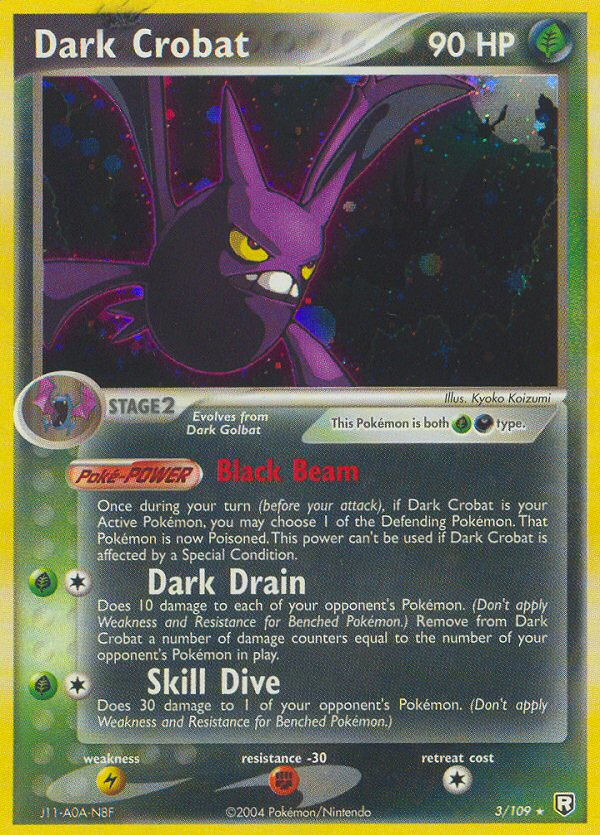 Dark Crobat (3/109) [EX: Team Rocket Returns] | L.A. Mood Comics and Games