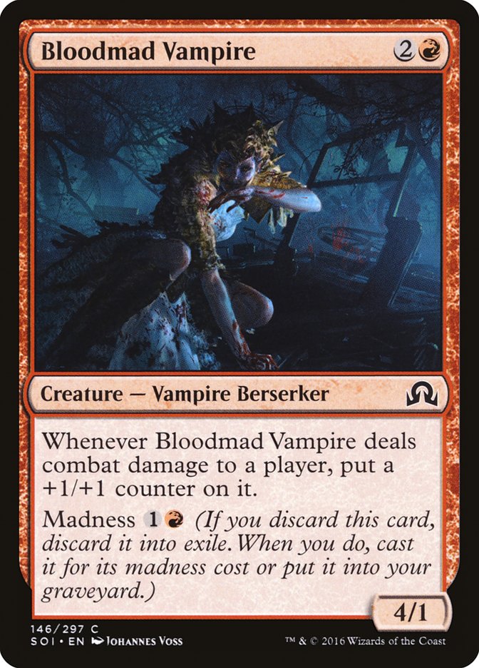Bloodmad Vampire [Shadows over Innistrad] | L.A. Mood Comics and Games