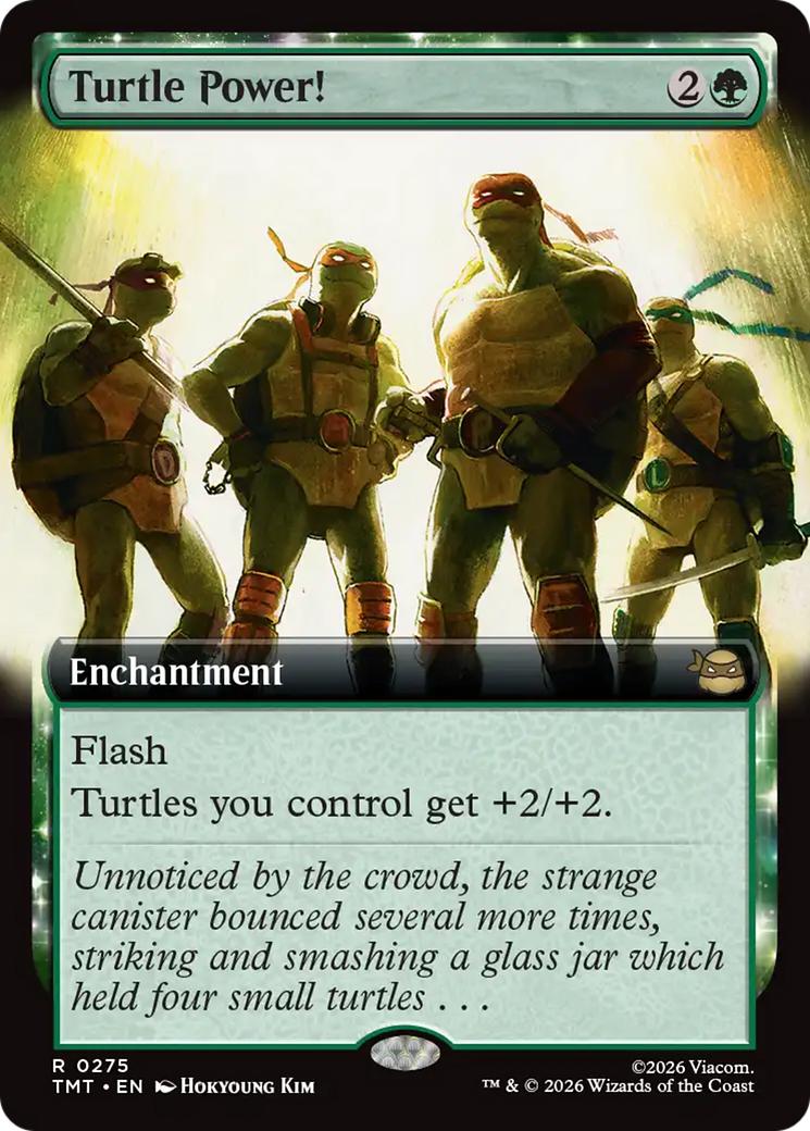 Turtle Power! (Extended Art) [Teenage Mutant Ninja Turtles] | L.A. Mood Comics and Games