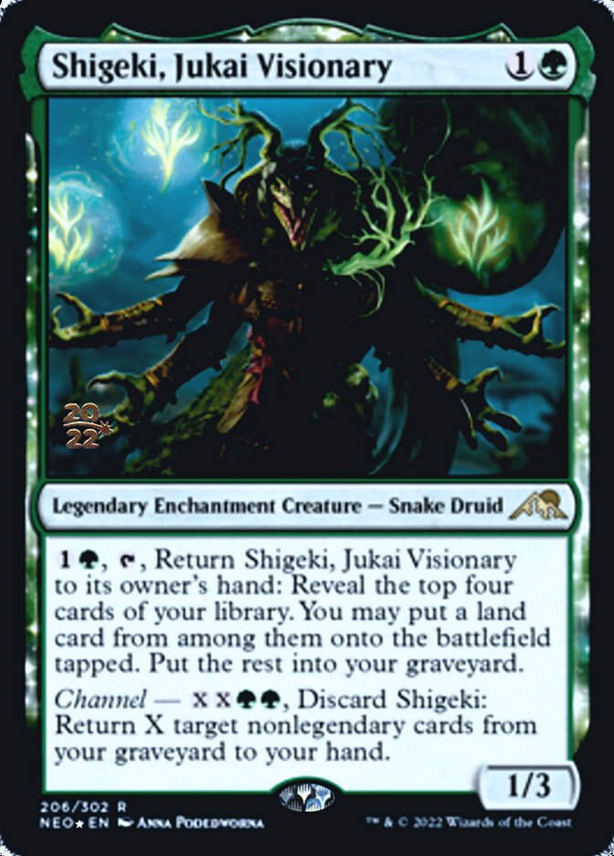 Shigeki, Jukai Visionary [Kamigawa: Neon Dynasty Prerelease Promos] | L.A. Mood Comics and Games