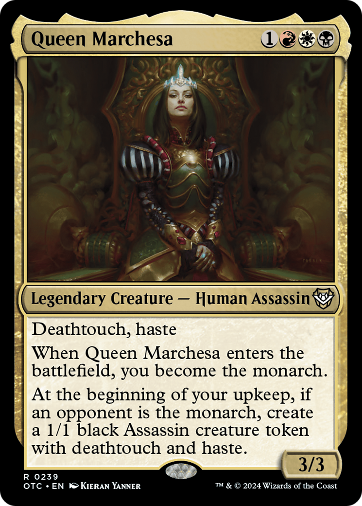Queen Marchesa [Outlaws of Thunder Junction Commander] | L.A. Mood Comics and Games