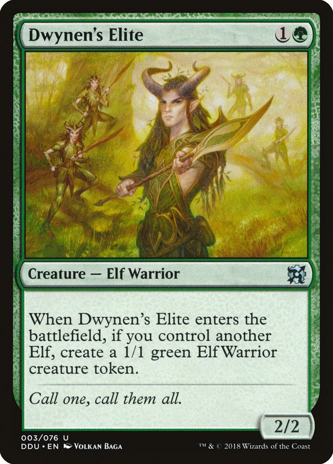Dwynen's Elite [Duel Decks: Elves vs. Inventors] | L.A. Mood Comics and Games