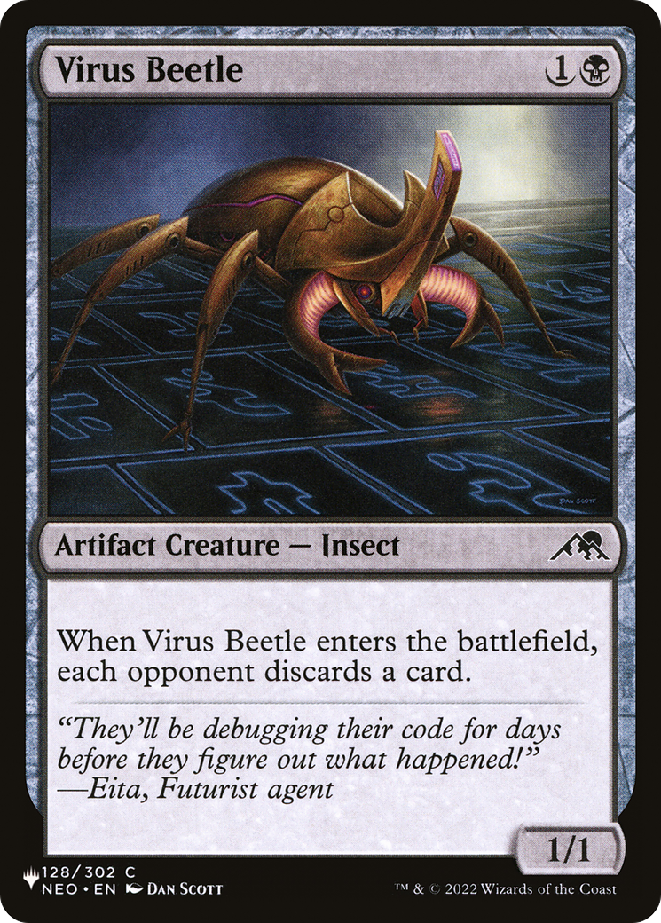 Virus Beetle [The List Reprints] | L.A. Mood Comics and Games