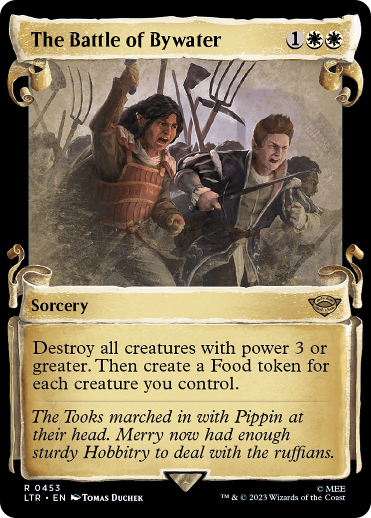 The Battle of Bywater [The Lord of the Rings: Tales of Middle-Earth Showcase Scrolls] | L.A. Mood Comics and Games