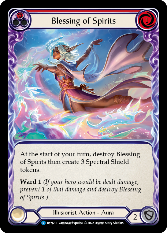Blessing of Spirits (Red) [DYN218] (Dynasty) | L.A. Mood Comics and Games