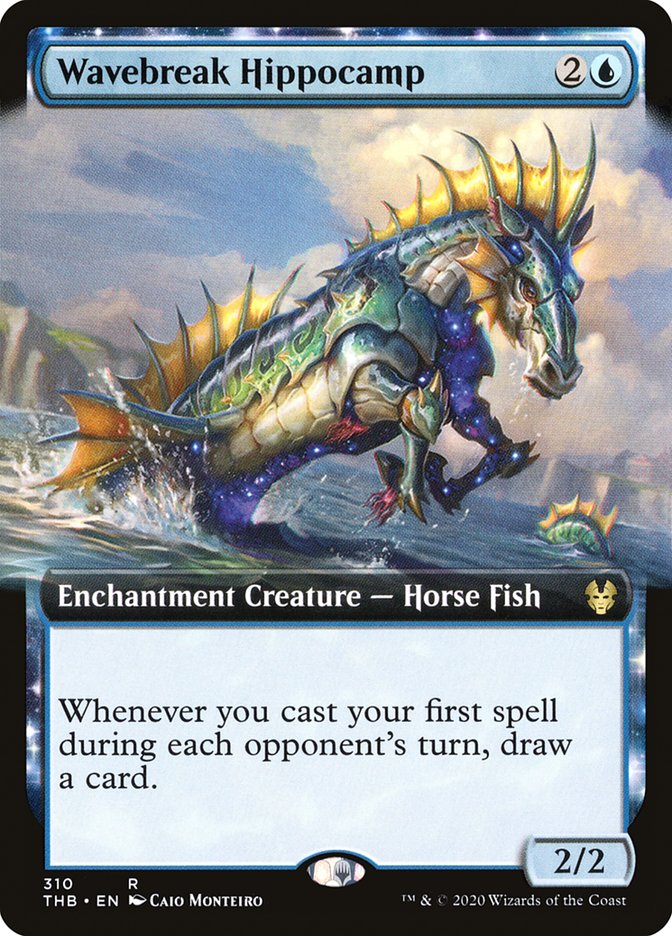 Wavebreak Hippocamp (Extended Art) [Theros Beyond Death] | L.A. Mood Comics and Games