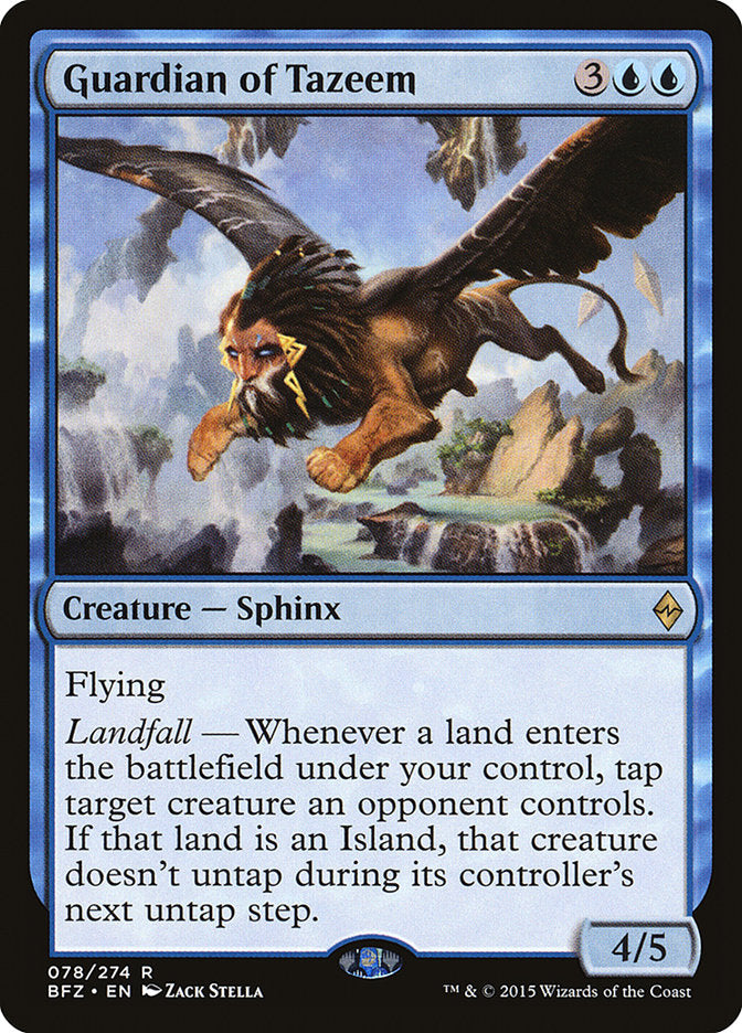 Guardian of Tazeem [Battle for Zendikar] | L.A. Mood Comics and Games