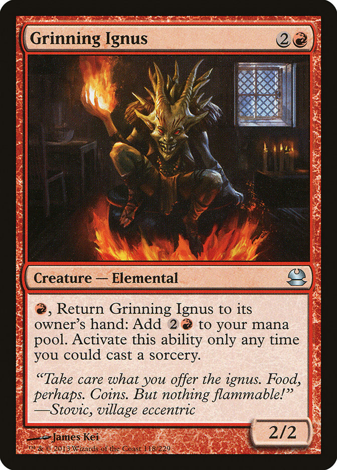 Grinning Ignus [Modern Masters] | L.A. Mood Comics and Games