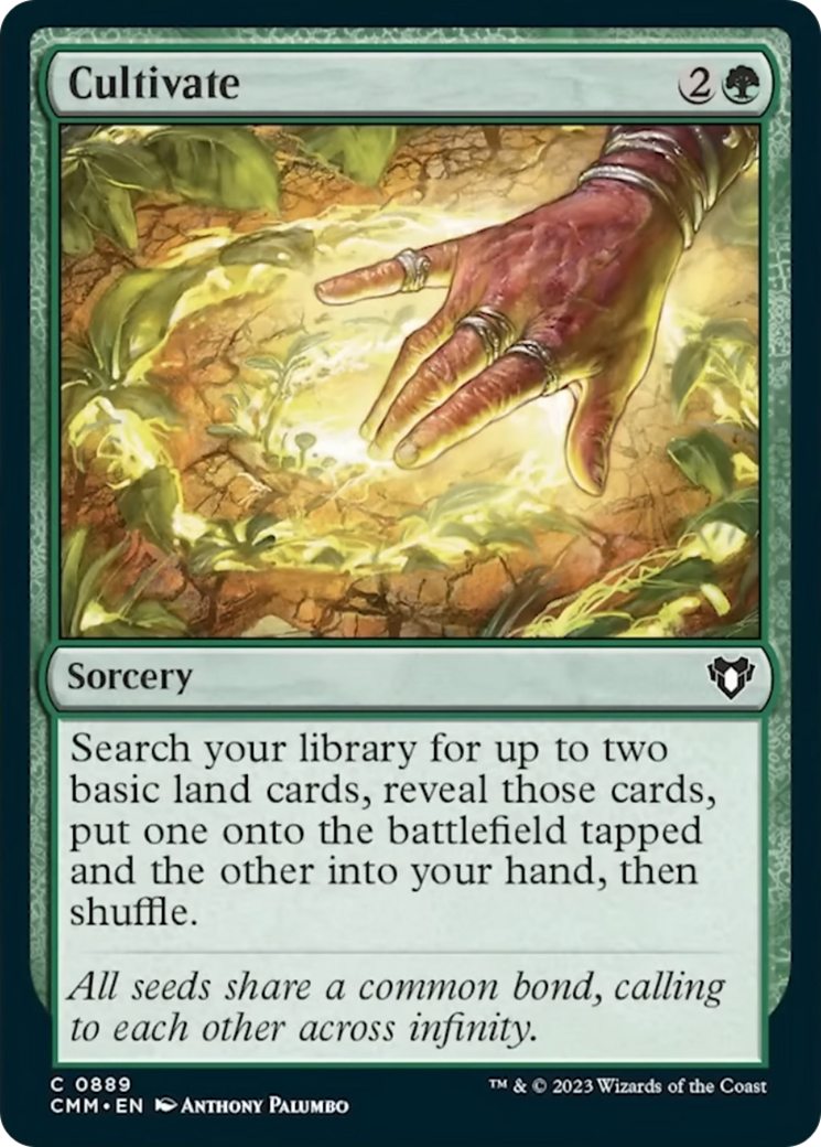 Cultivate [Commander Masters] | L.A. Mood Comics and Games