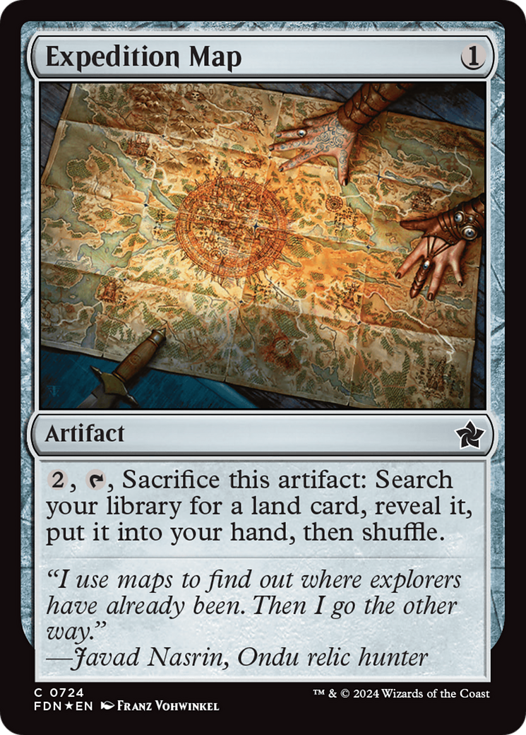 Expedition Map [Foundations] | L.A. Mood Comics and Games