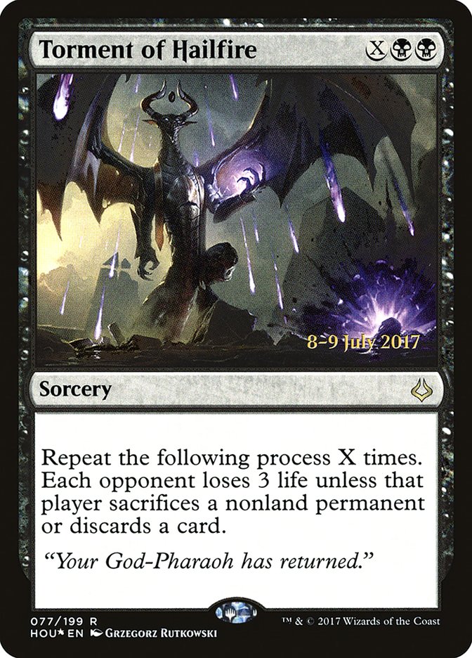 Torment of Hailfire [Hour of Devastation Prerelease Promos] | L.A. Mood Comics and Games
