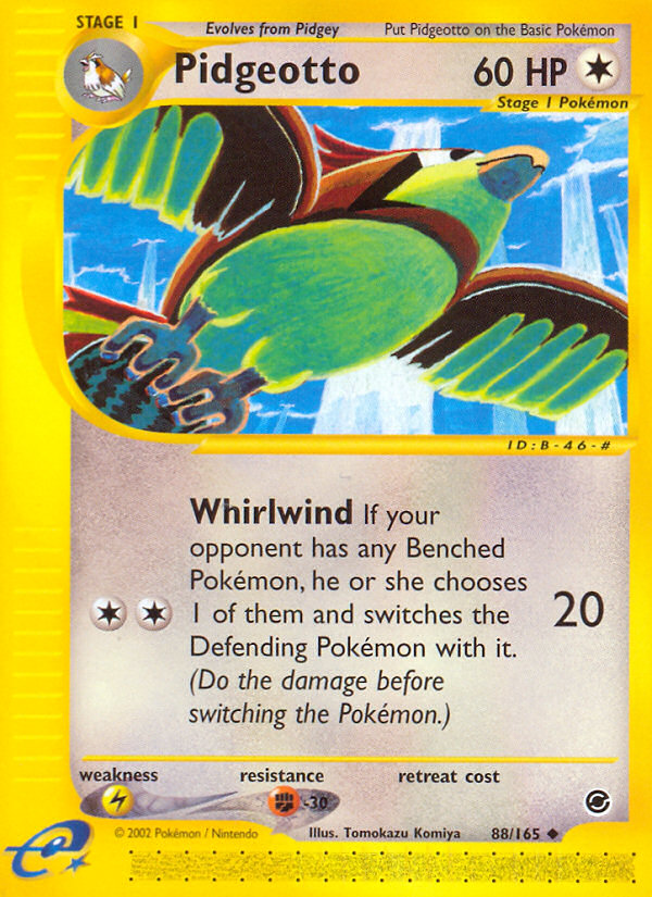 Pidgeotto (88/165) [Expedition: Base Set] | L.A. Mood Comics and Games