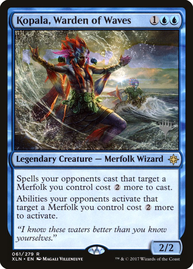 Kopala, Warden of Waves (Promo Pack) [Ixalan Promos] | L.A. Mood Comics and Games