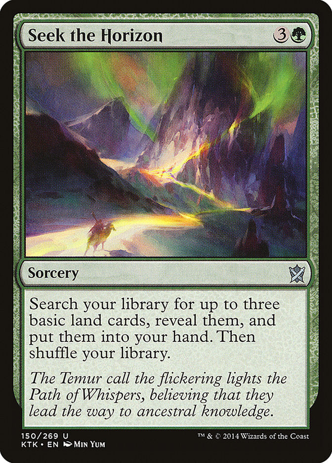 Seek the Horizon [Khans of Tarkir] | L.A. Mood Comics and Games
