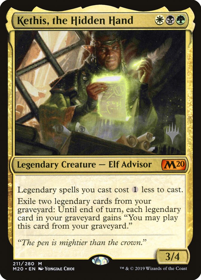 Kethis, the Hidden Hand (Promo Pack) [Core Set 2020 Promos] | L.A. Mood Comics and Games
