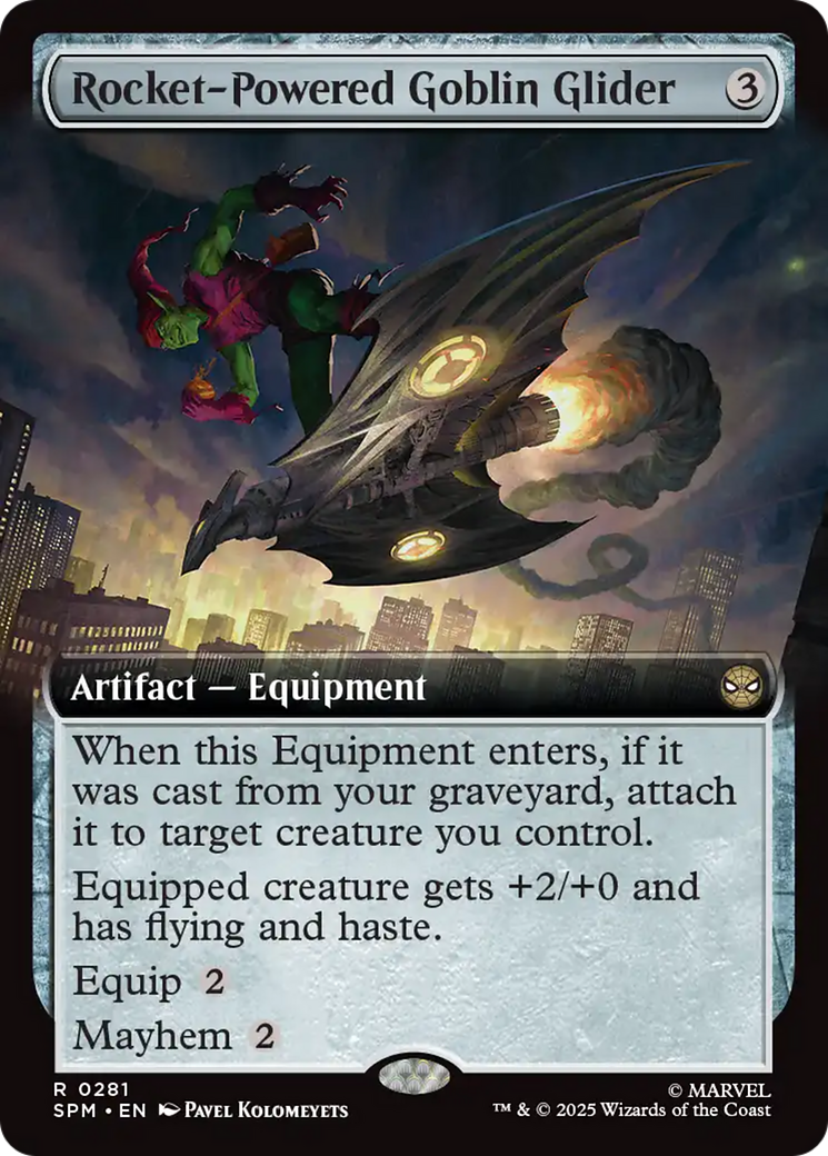 Rocket-Powered Goblin Glider (Extended Art) [Marvel's Spider-Man] | L.A. Mood Comics and Games