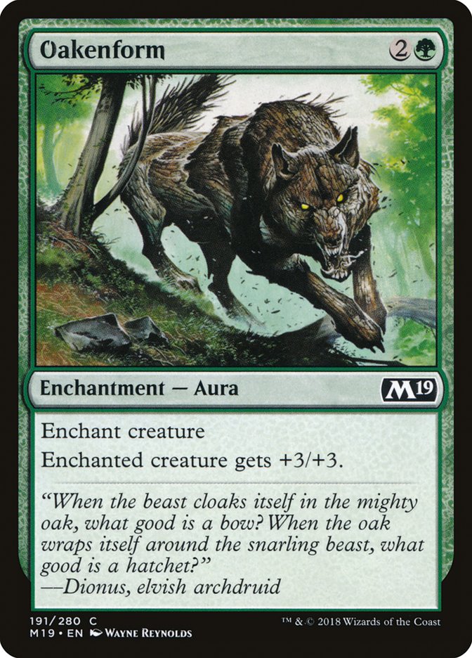 Oakenform [Core Set 2019] | L.A. Mood Comics and Games