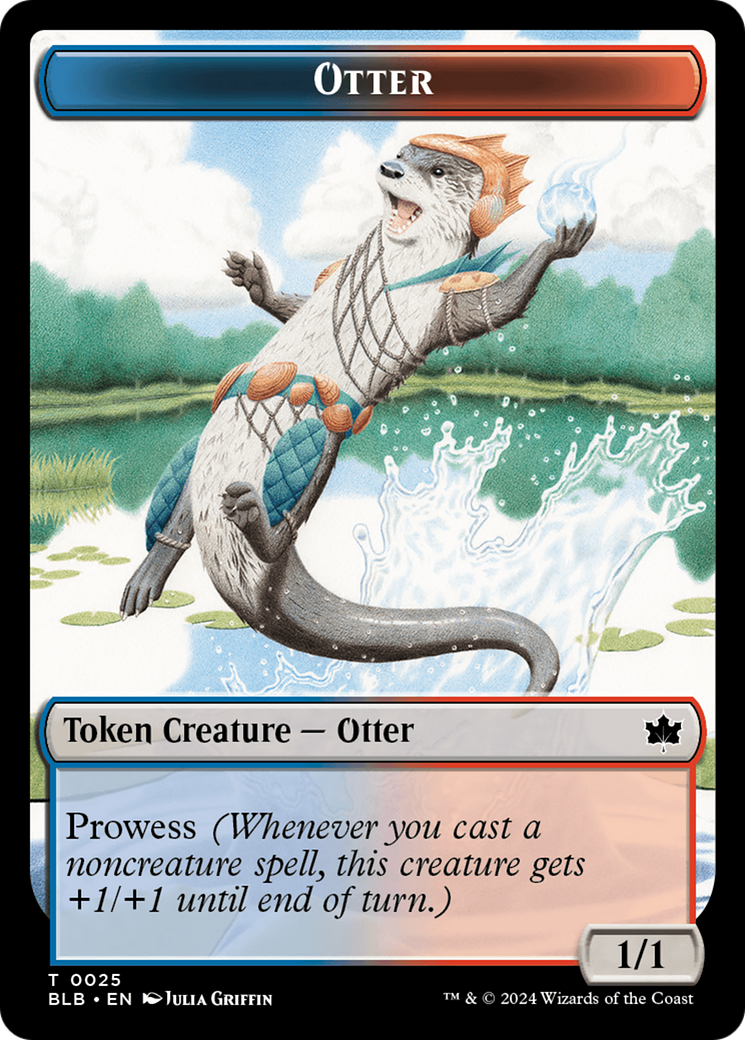 Otter Token [Bloomburrow Tokens] | L.A. Mood Comics and Games