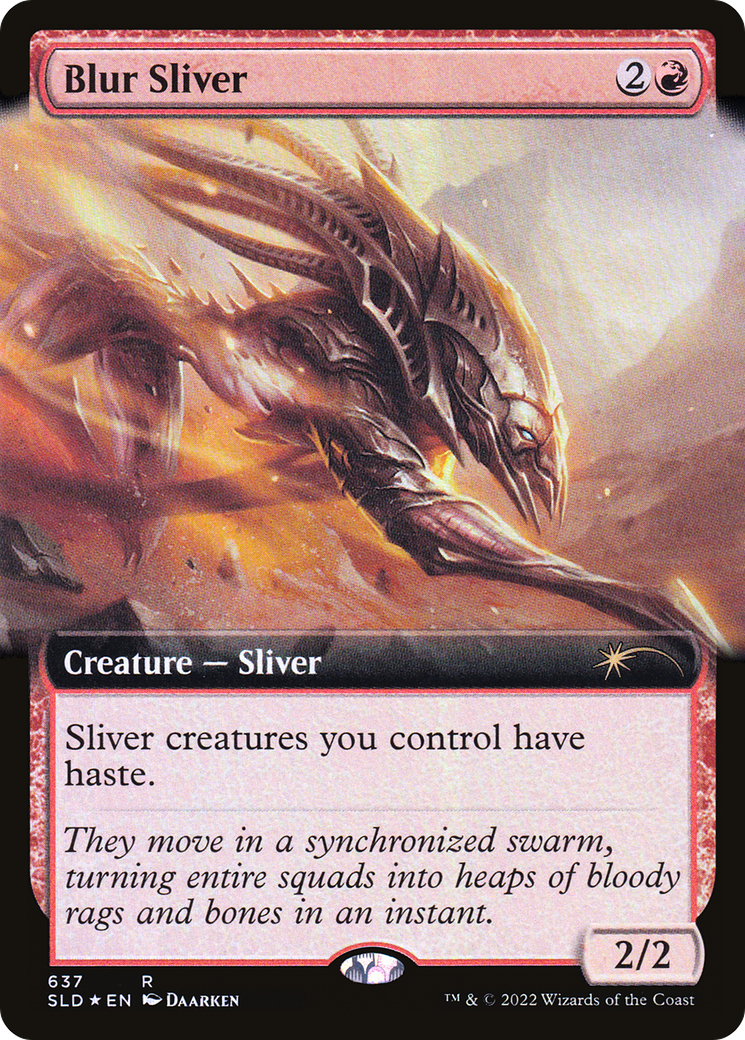 Blur Sliver (Extended Art) [Secret Lair Drop Promos] | L.A. Mood Comics and Games