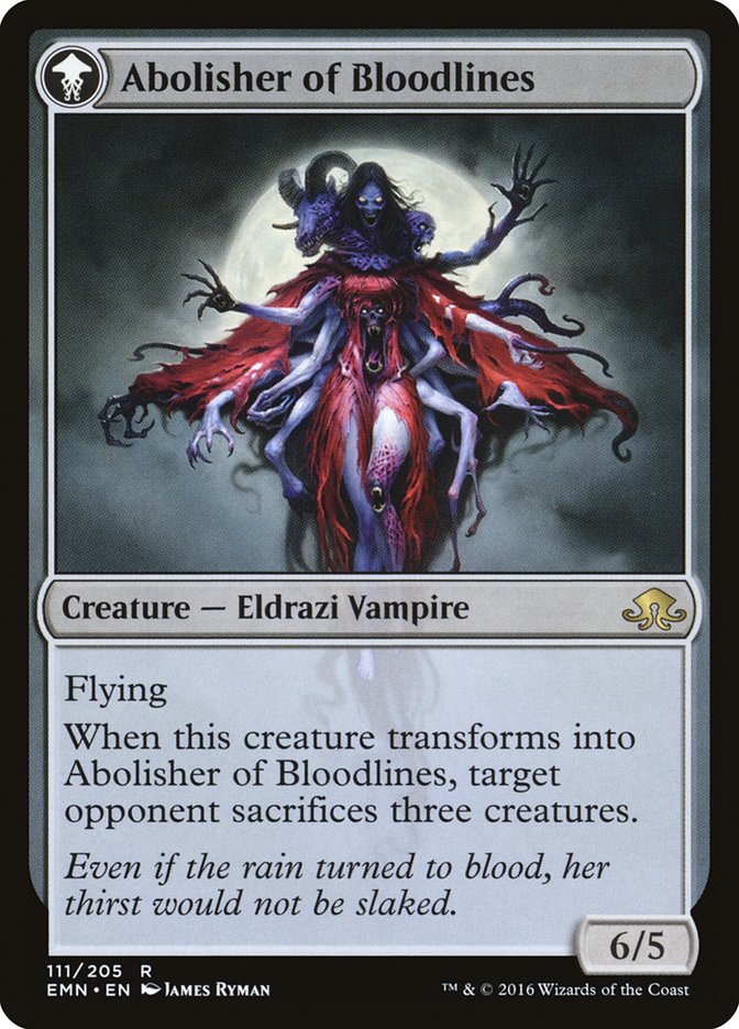 Voldaren Pariah // Abolisher of Bloodlines [Eldritch Moon] | L.A. Mood Comics and Games