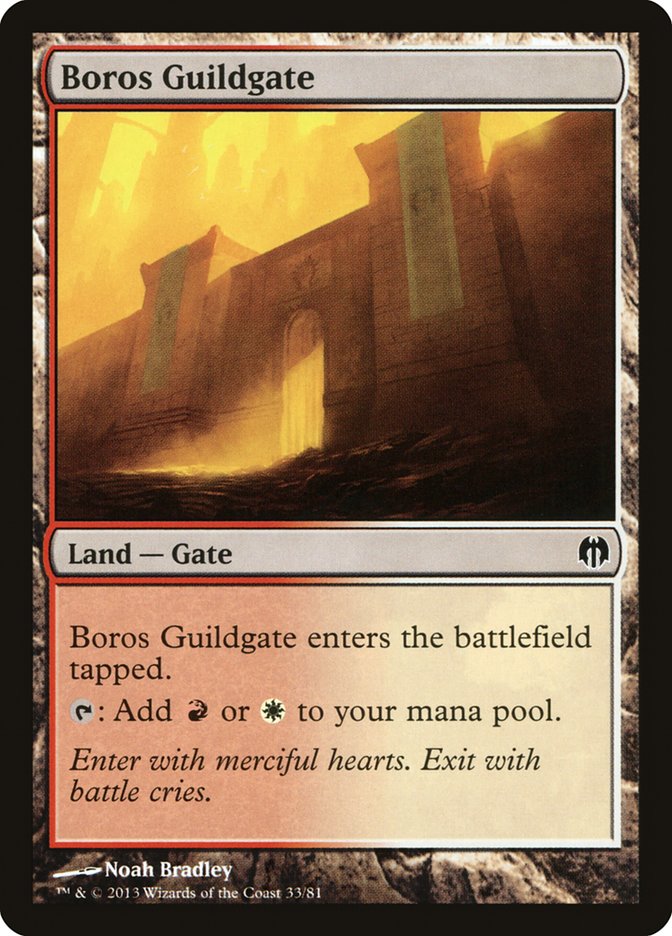 Boros Guildgate [Duel Decks: Heroes vs. Monsters] | L.A. Mood Comics and Games