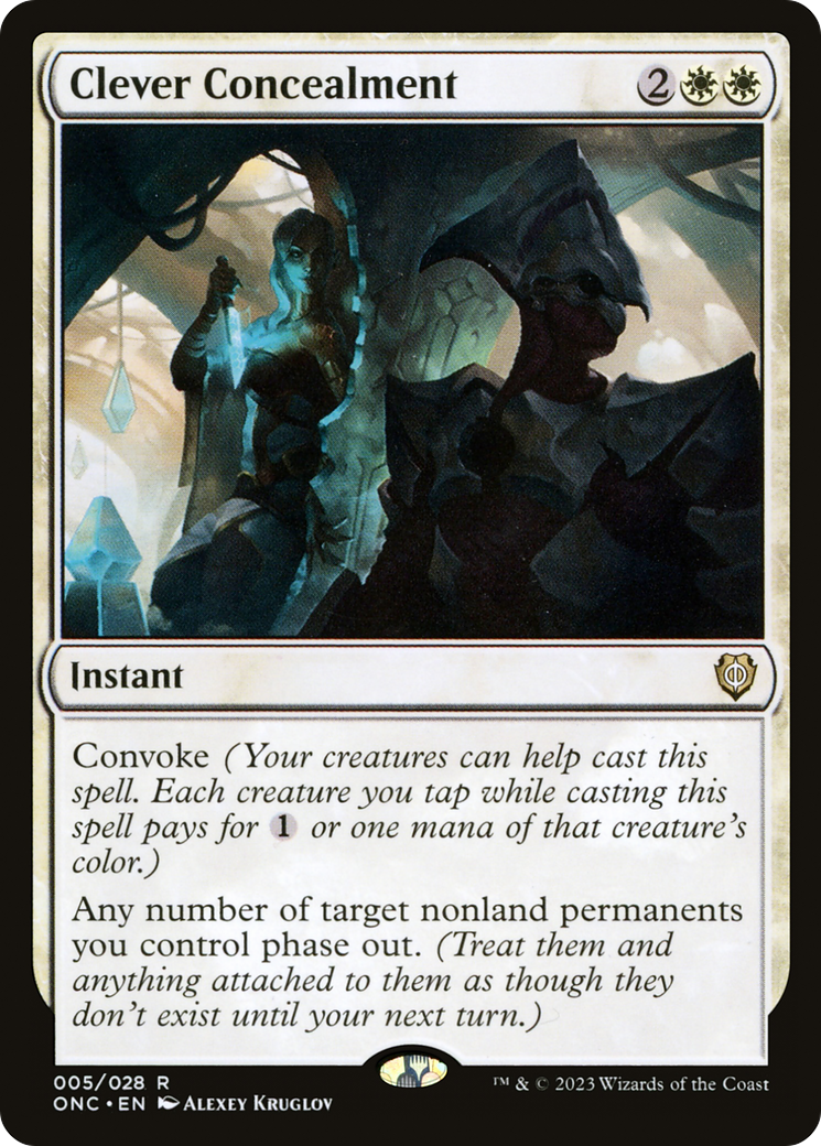 Clever Concealment [Phyrexia: All Will Be One Commander] | L.A. Mood Comics and Games