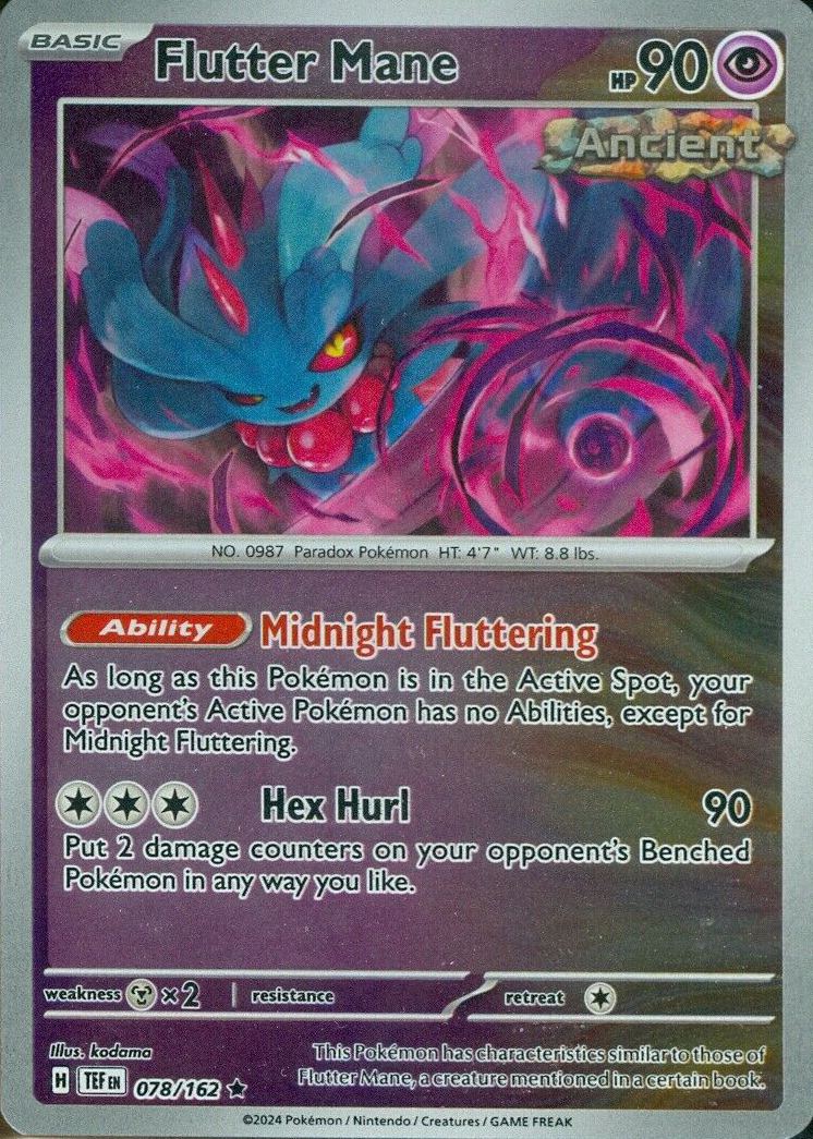 Flutter Mane (078/162) [Scarlet & Violet: Temporal Forces] | L.A. Mood Comics and Games