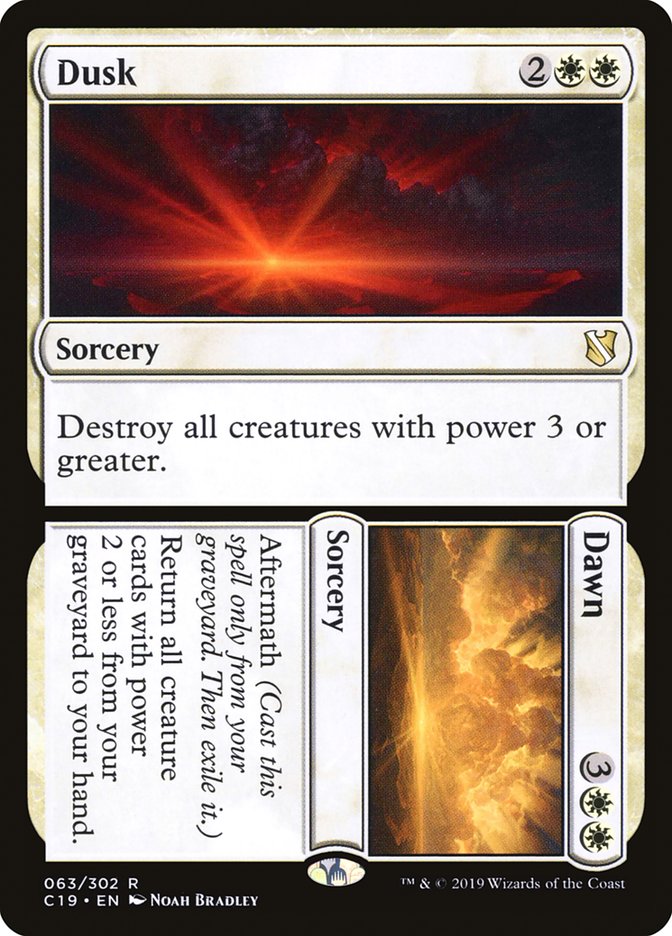 Dusk // Dawn [Commander 2019] | L.A. Mood Comics and Games
